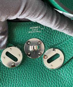 Alternative view of Hermes Lindy 26 Touch Vert Vertigo / Malachite